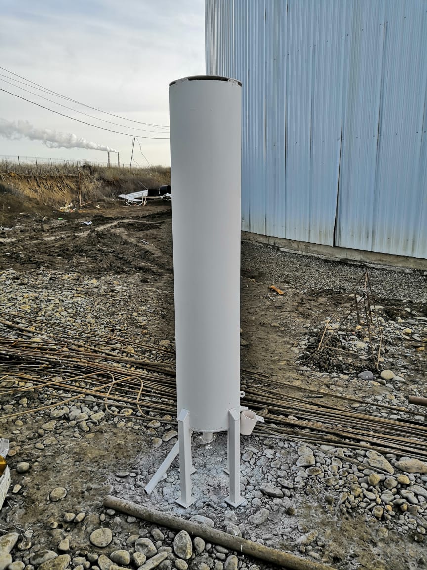 ООО ССК Крым с Оползневое отель Мрия Навесы береговой линии Грунт RAPID-TM ZINC PLUS RAL 7040 Эмаль RAPID TM RAL 9003