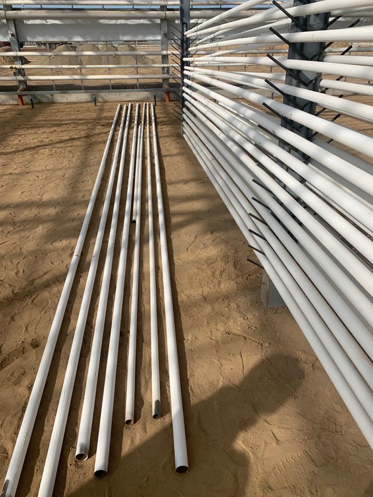ООО ССК Крым с Оползневое отель Мрия Навесы береговой линии Грунт RAPID-TM ZINC PLUS RAL 7040 Эмаль RAPID TM RAL 9003