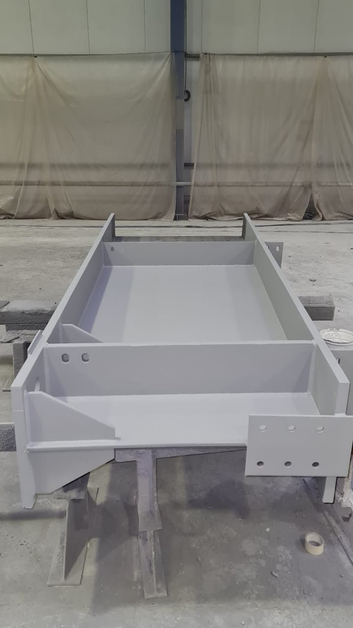 ООО ССК Крым с Оползневое отель Мрия Навесы береговой линии Грунт RAPID-TM ZINC PLUS RAL 7040 Эмаль RAPID TM RAL 9003
